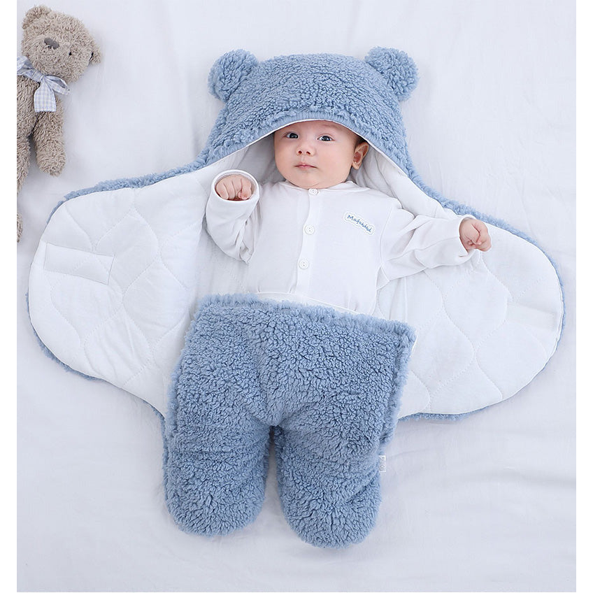 Babysovepose i bamsefôr - Alvastores
