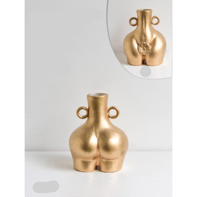 Kroppsformet vase i keramikk - Alvastores